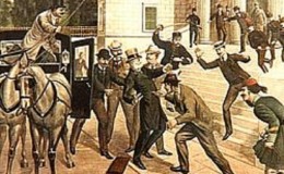 31 Μαΐου 1905. Δολοφονεῖται ὁ πρωθυπουργὸς Θεόδωρος Δηληγιάννης.