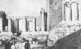 9 Ἰουνίου 1822. Ἡ Ἑλληνικὴ σημαία στὴν Ἀκρόπολι τῶν Ἀθηνῶν.