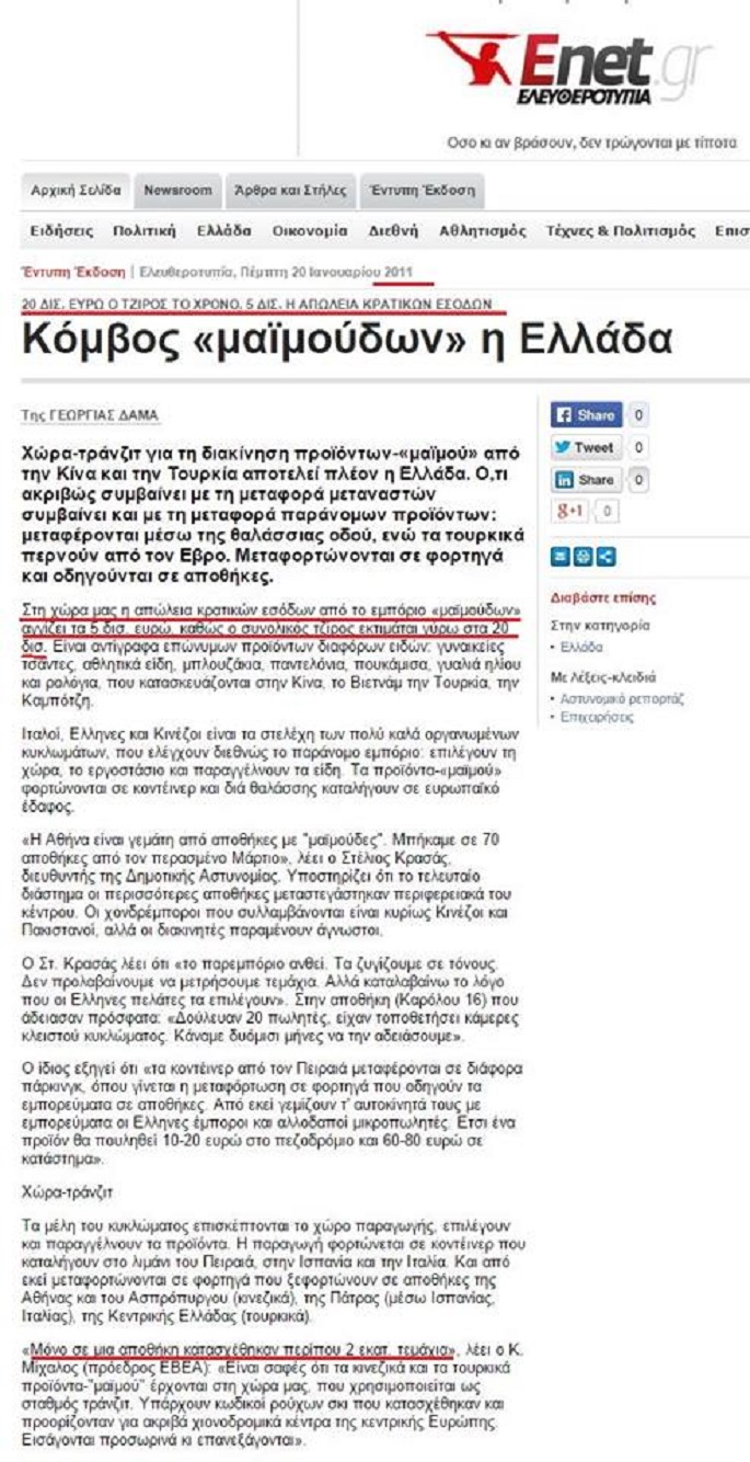 Μαϊμουδίσαμε τελικά...2