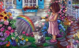 Ζωγραφίζοντας τὸ δικό μας …Οὐράνιον Τόξον!!!