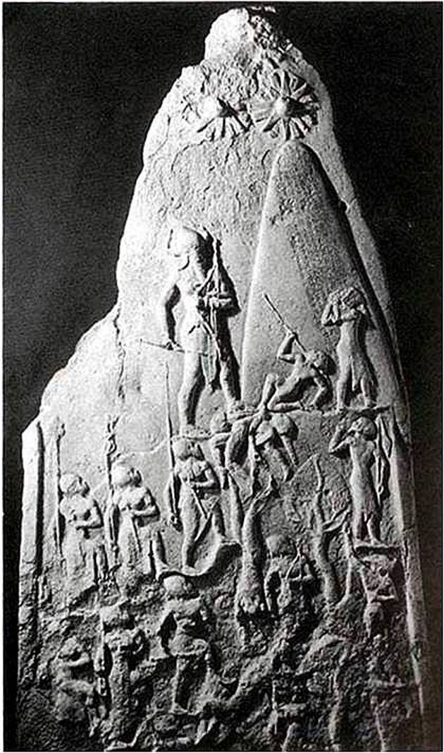 Ο Νεμρώδ απεικονίζεται δίπλα στον Πύργο