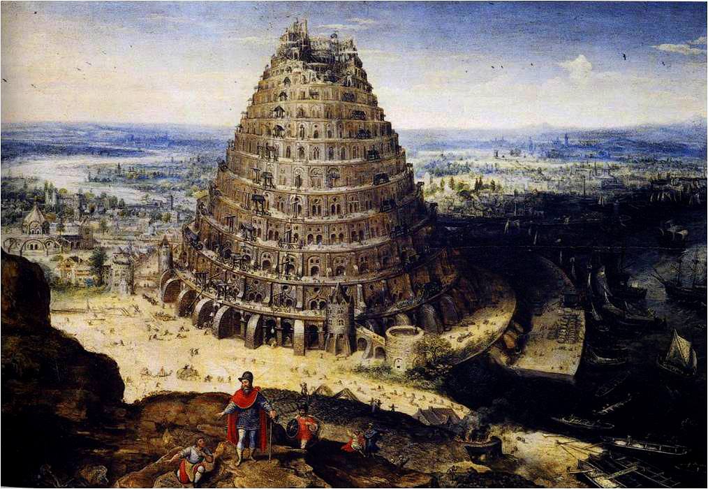 Lucas van Valckenborch, The Tower of Babel, 1594